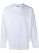 Palm Angels Long Sleeve Logo T-shirt, Men's, Size: Xl, White, Cotton