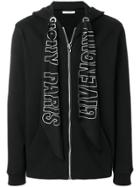 Givenchy Zipped Front Hoodie - Black