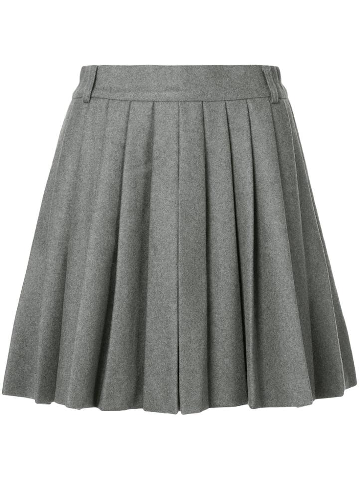 Red Valentino Pleated Shorts - Grey