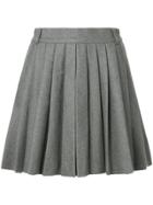 Red Valentino Pleated Shorts - Grey