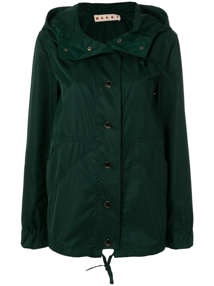 Marni Fitted Lightweight Jacket - Green