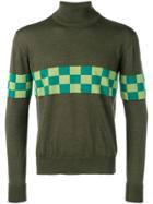 Anglozine Tail End Charlie Turtle Neck - Green