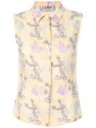 Jc De Castelbajac Vintage Bugs Bunny Sleeveless Shirt - Yellow &