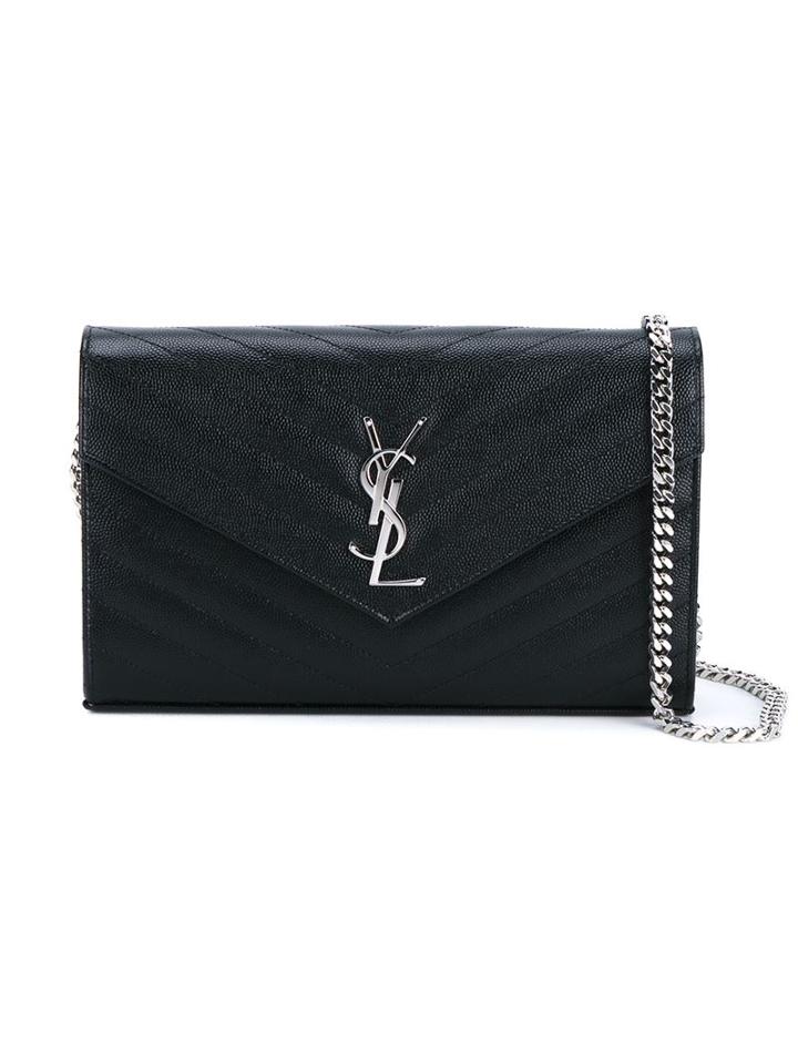 Saint Laurent Monogram Chain Wallet