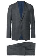 Etro Checked Suit - Grey