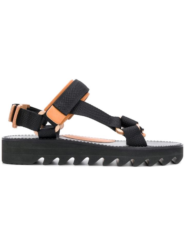 Hender Scheme Touch Strap Sandals - Black