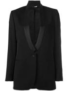 Ps By Paul Smith Dinner Blazer, Women's, Size: 38, Black, Virgin Wool/viscose