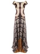 Afroditi Hera Pleated Off Shoulder Dress