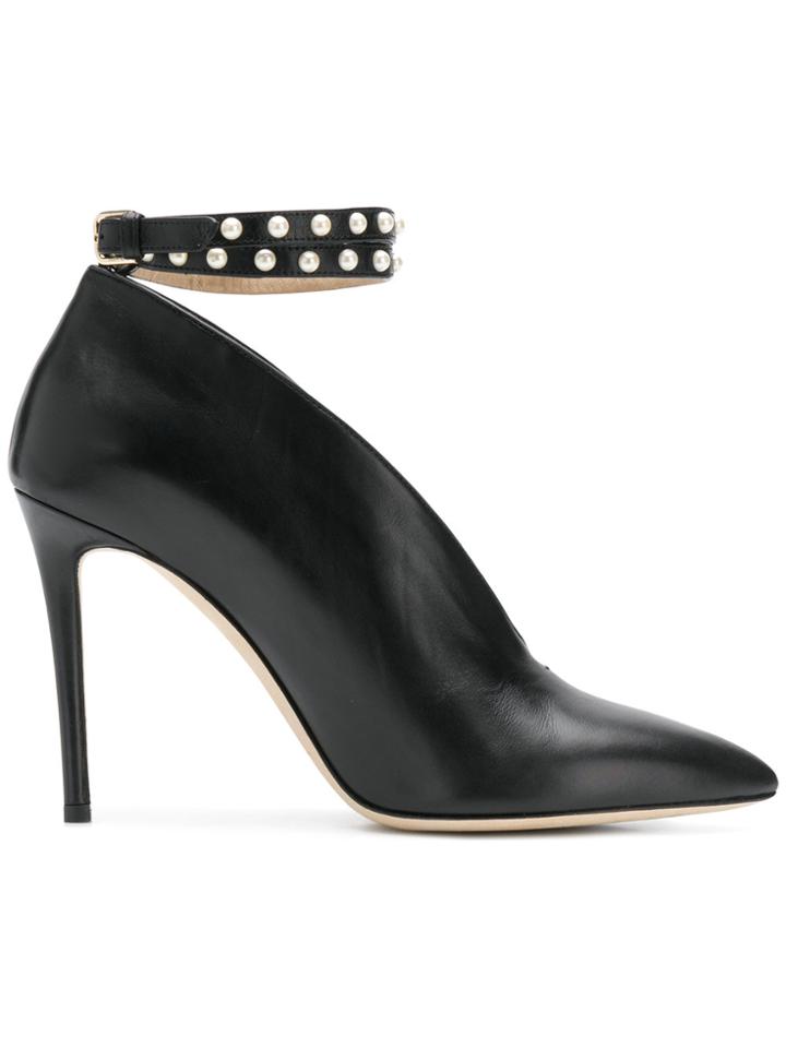 Jimmy Choo Lark 100 Pumps - Black