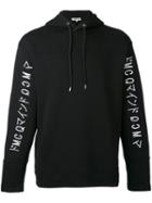 Mcq Alexander Mcqueen - Embroidered Logo Hoodie - Men - Cotton - L, Black, Cotton
