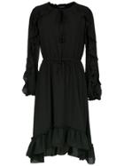 Olympiah Juli Ruffled Dress - Black