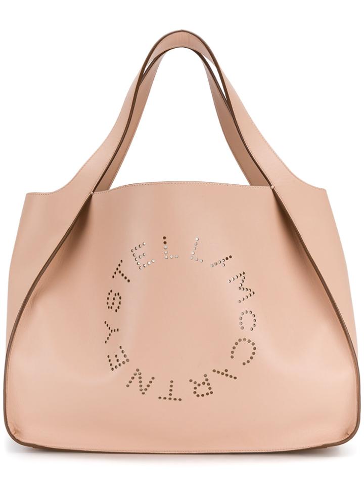 Stella Mccartney Stella Logo Tote Bag - Nude & Neutrals