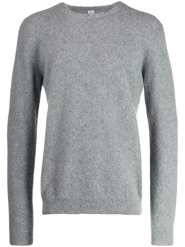 Eleventy Classic Slim-fit Sweater - Grey