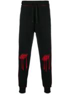 Omc Embroidered Sweatpants - Black