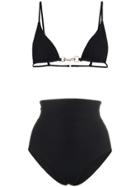 Rudi Gernreich Bikini With Chain Bikini Top And High Waisted Bottoms -