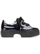 Agl Agl D925095bikg0672149 Navy-nero Calf Leather - Blue