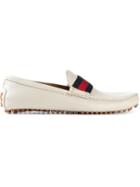 Gucci Striped Band Loafers