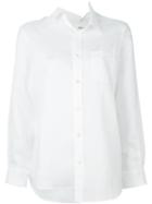 Junya Watanabe Comme Des Garçons Asymmetric Shirt, Women's, Size: L, White, Linen/flax