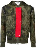 Givenchy - Dollar Print Hoodie - Men - Spandex/elastane/viscose - Xl, Green, Spandex/elastane/viscose