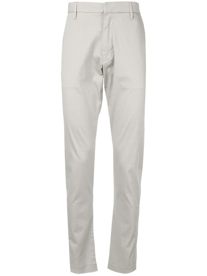 Emporio Armani Slim-fit Chinos - Grey