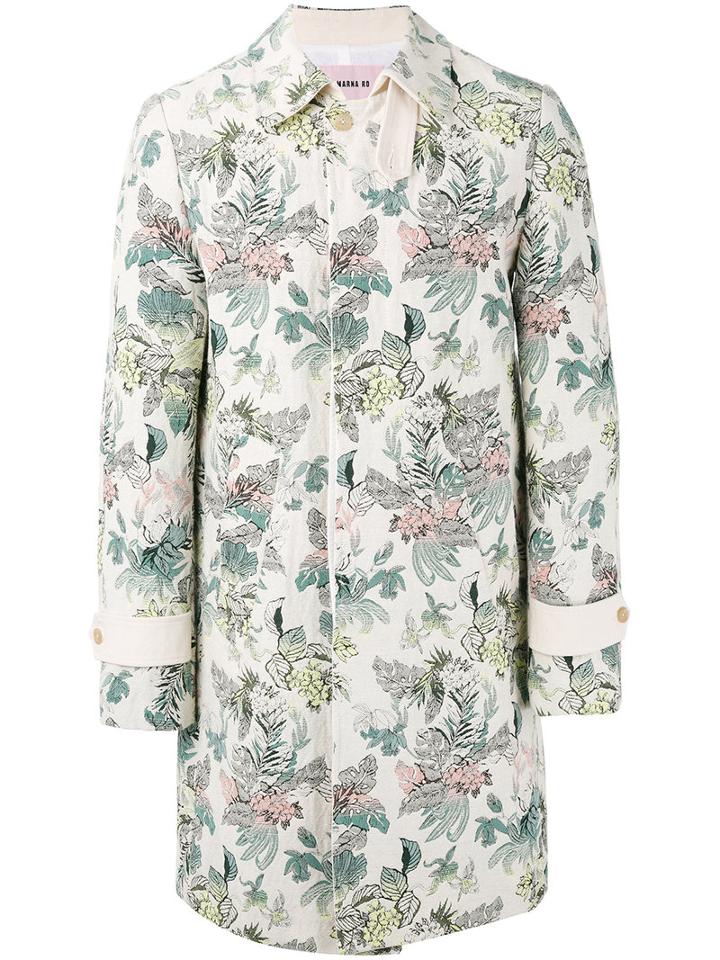 Marna Ro - Floral Coat - Men - Cotton/polyester/other Fibers - S, Cotton/polyester/other Fibers