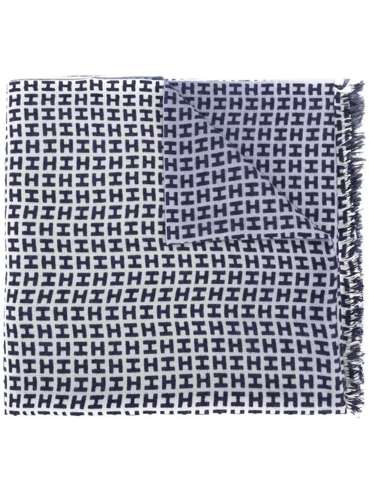 Hemisphere Degradee H Scarf - Blue