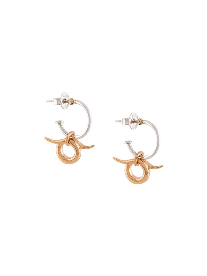 Charlotte Chesnais Horn Pendant Earrings