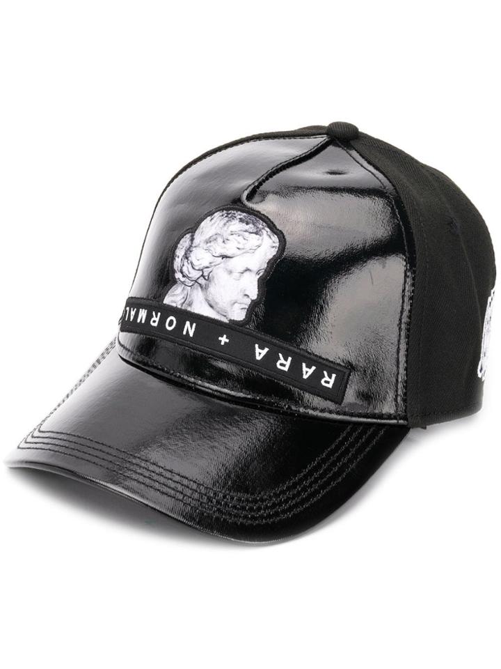 Diesel Statue Patch Baseball Cap - Black