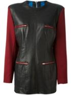 Jean Paul Gaultier Pre-owned Contrast Sleeve Dress - Black