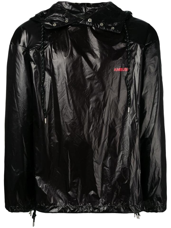 Ambush Hooded Anorak Jacket - Black