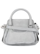 See By Chloé Miya Crossbody Bag, Women's, Grey, Calf Leather/cotton