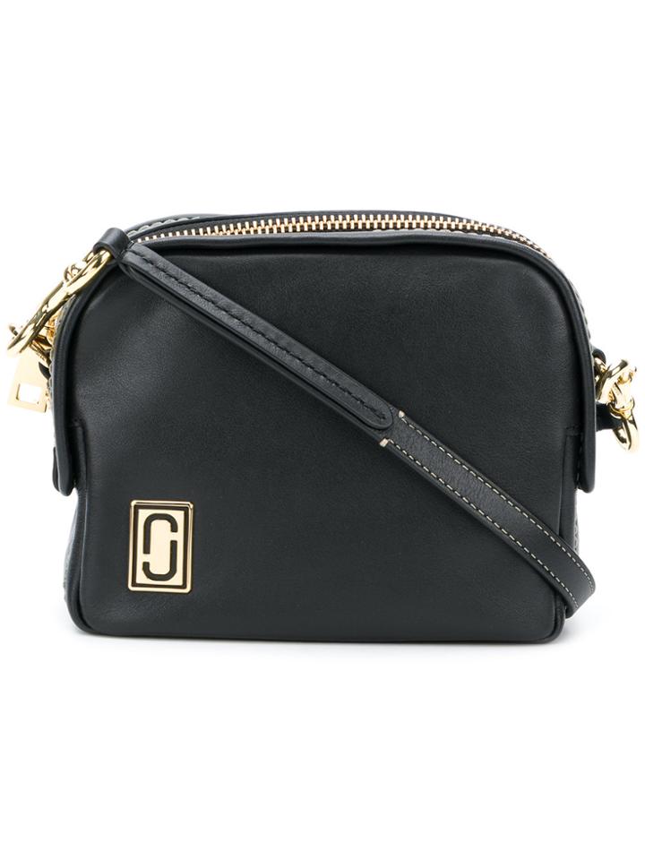 Marc Jacobs Logo Cross Body Bag - Black