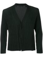 Pleats Please By Issey Miyake Ribbed Jacket - Black