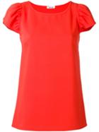 P.a.r.o.s.h. Panterax Cap Sleeve T-shirt, Women's, Size: Xs, Red, Polyester