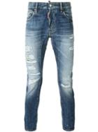 Dsquared2 'tidy Biker' Jeans, Men's, Size: 50, Blue, Cotton/polyester