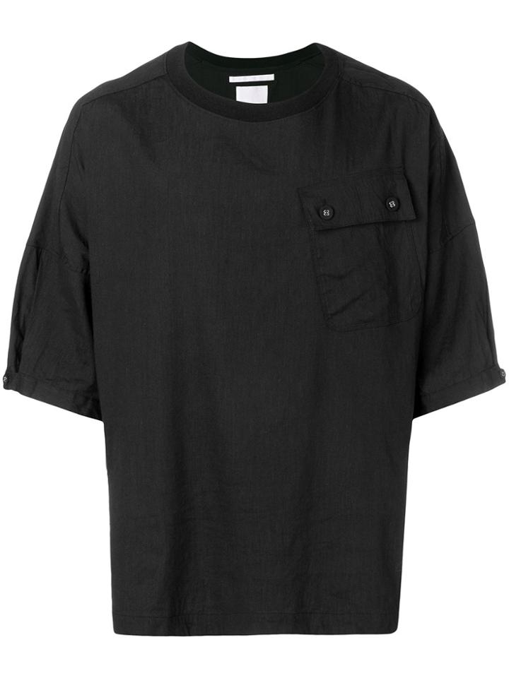 White Mountaineering Oversized Pocket T-shirt - Black