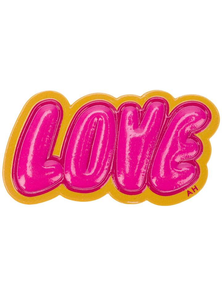 Anya Hindmarch Love Sticker - Pink & Purple