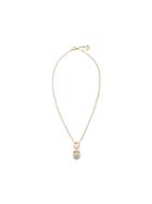 Fendi Pendant Necklace - Metallic