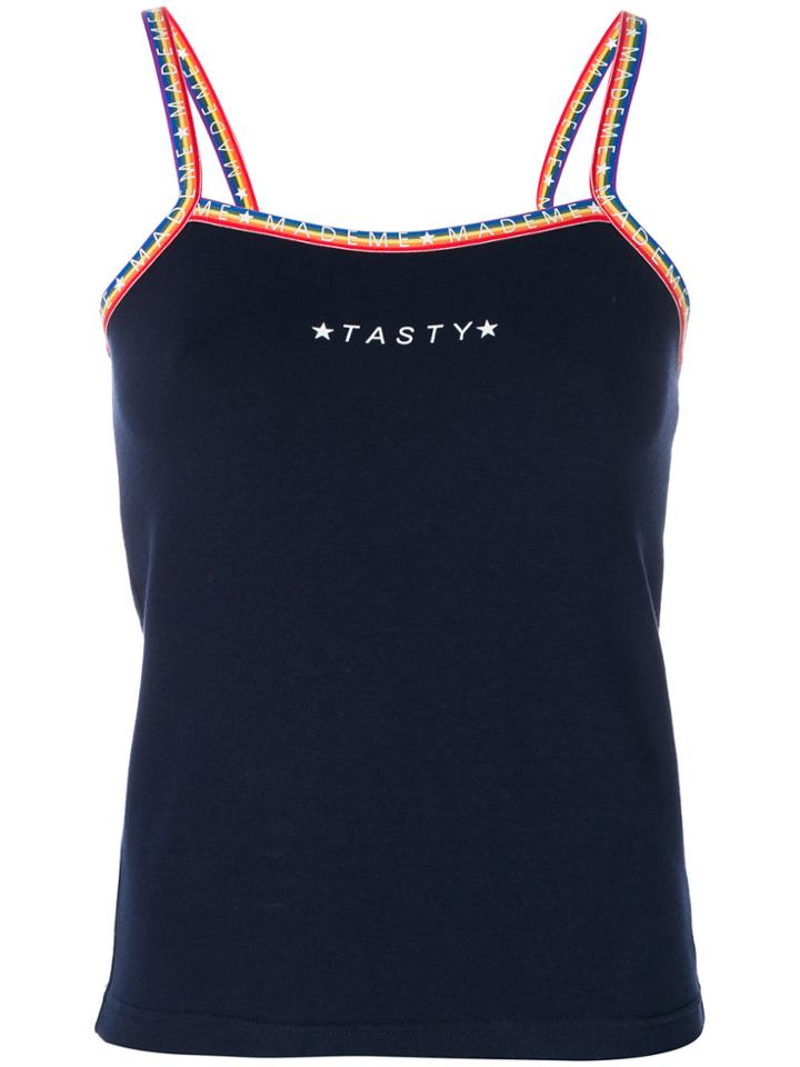 Mademe Tasty Printed Top - Black
