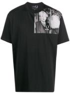 Raf Simons X Fred Perry Short Sleeve Photographic Print T-shirt -