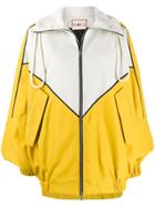 Plan C Colour Block Jacket - White