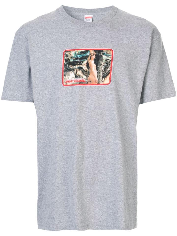 Supreme Larry Clark Girl T-shirt - Grey