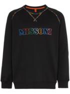 Missoni Logo Crew Neck Sweatshirt - Black