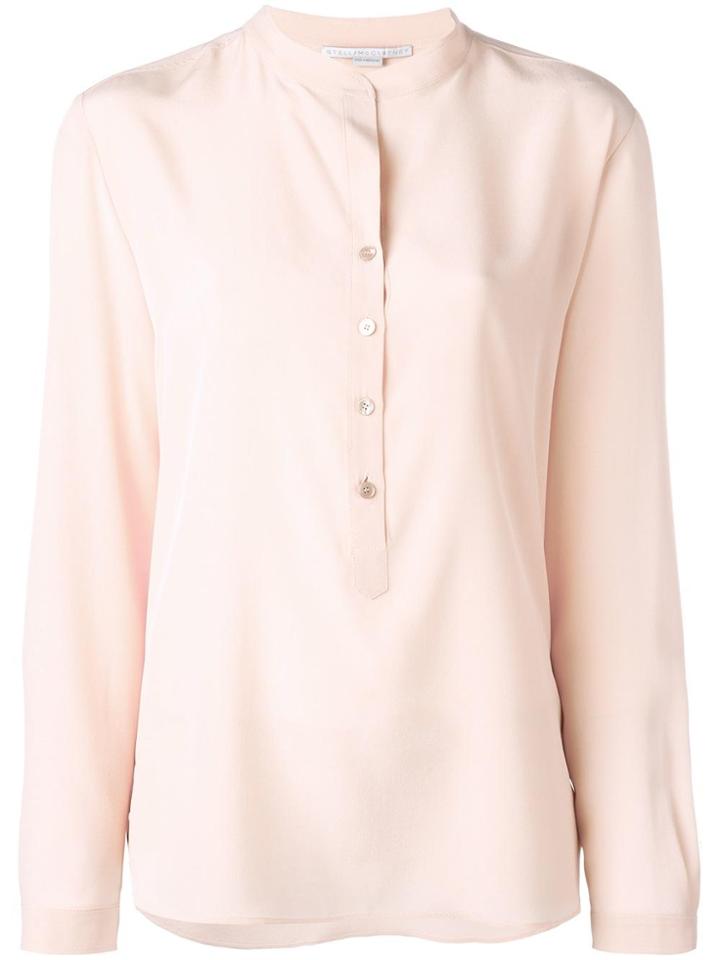 Stella Mccartney Eva Crepe Shirt - Nude & Neutrals
