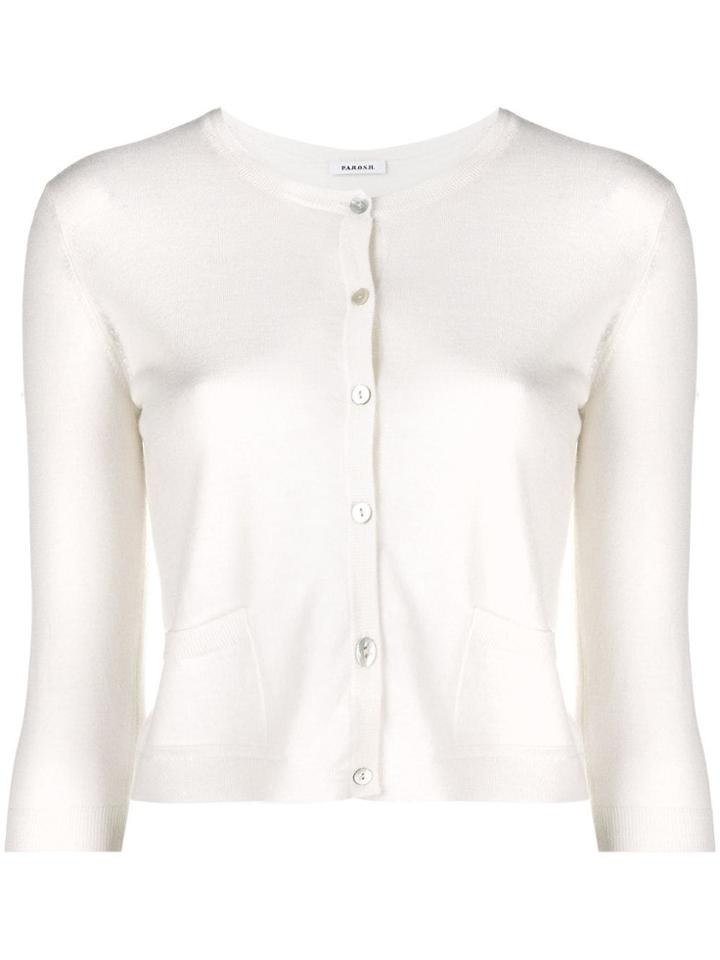 P.a.r.o.s.h. Wondering Cardigan - White