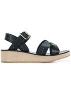 A.p.c. Strappy Wedge Sandals - Blue