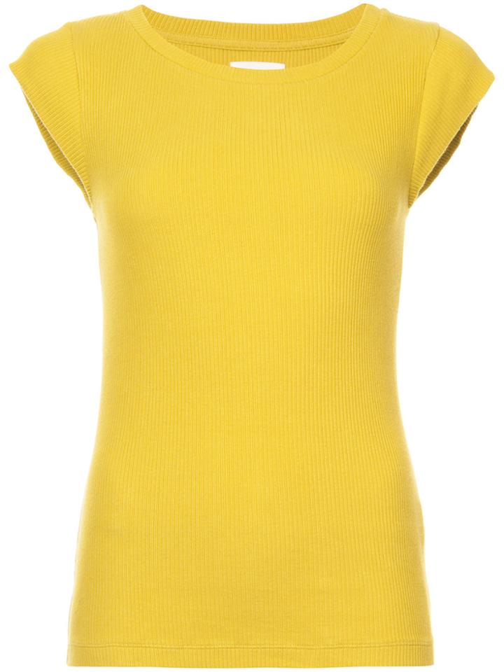Simon Miller Pala Ribbed T-shirt - Grey