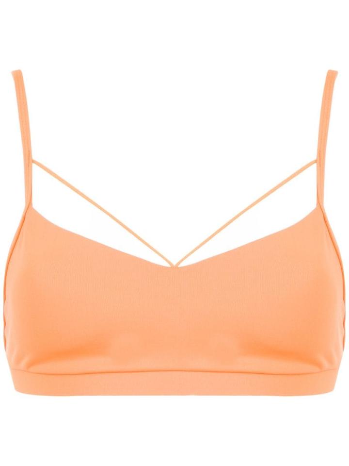 Track & Field Power Strappy Top - Yellow