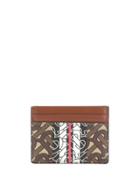 Burberry Monogram Stripe Cardholder - Brown