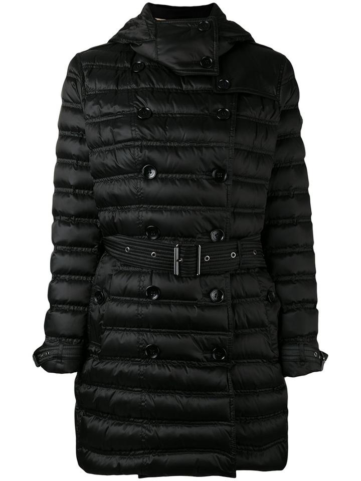 Burberry Puffer Jacket, Women's, Size: Medium, Black, Polyester/cupro/goose Down